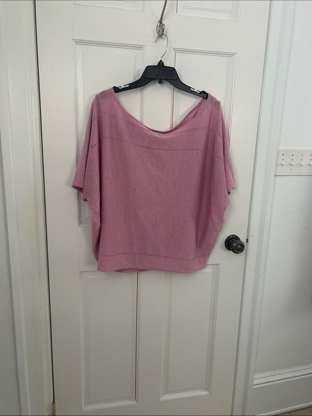 Women’s Cozy Oversized Pink Top